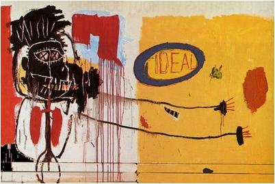 ꧁ Jean-Michel Basquiat, She installs Confidence, 1988 ꧂