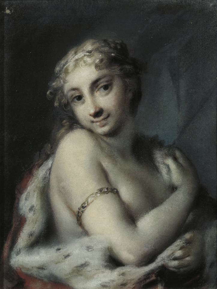 ꧁ Rosalba Carriera, Les quatre saisons - Hiver, 1725 ꧂