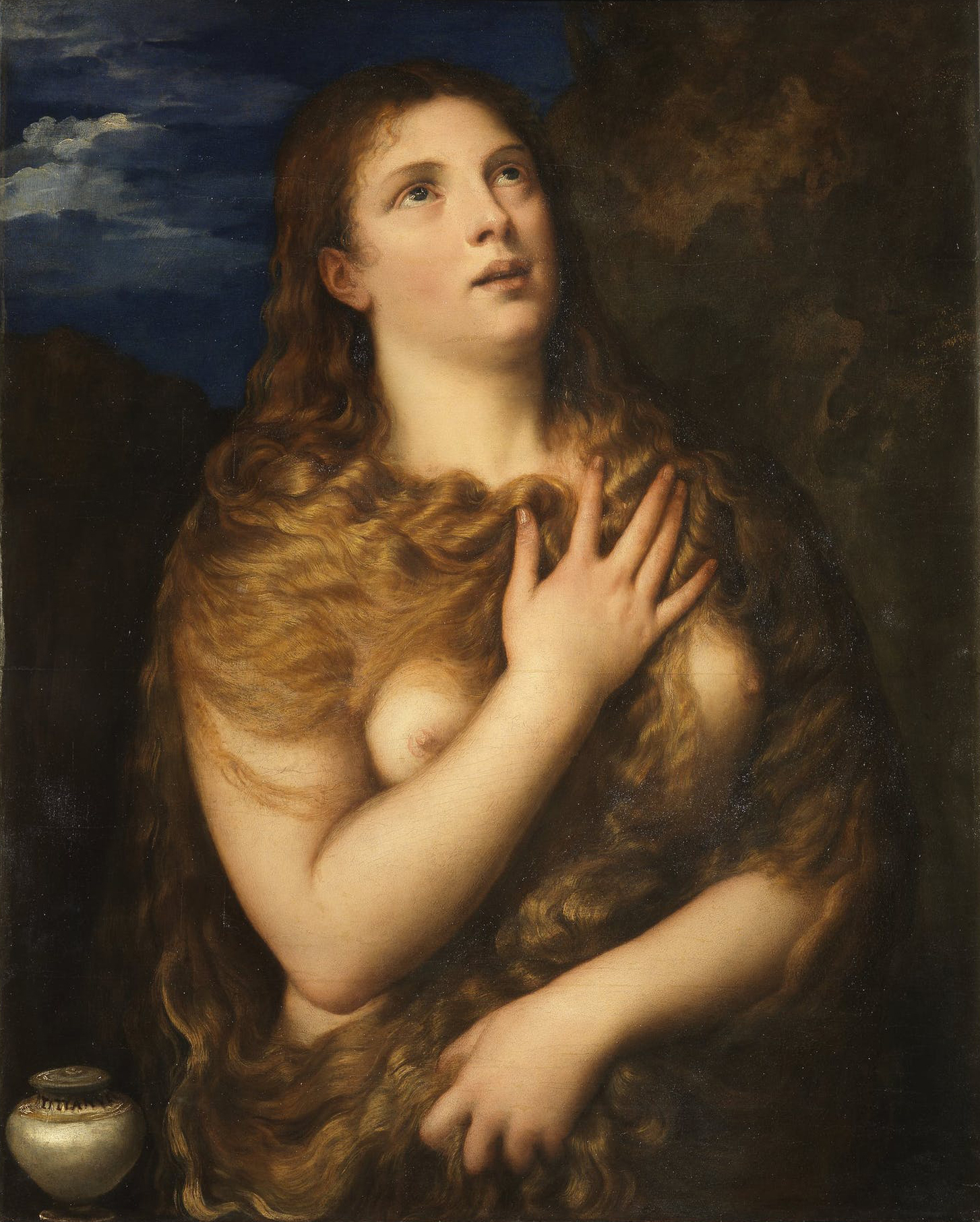 ꧁ Tiziano Vecellio dit Le Titien, Marie Madeleine repentante, 1533 ꧂