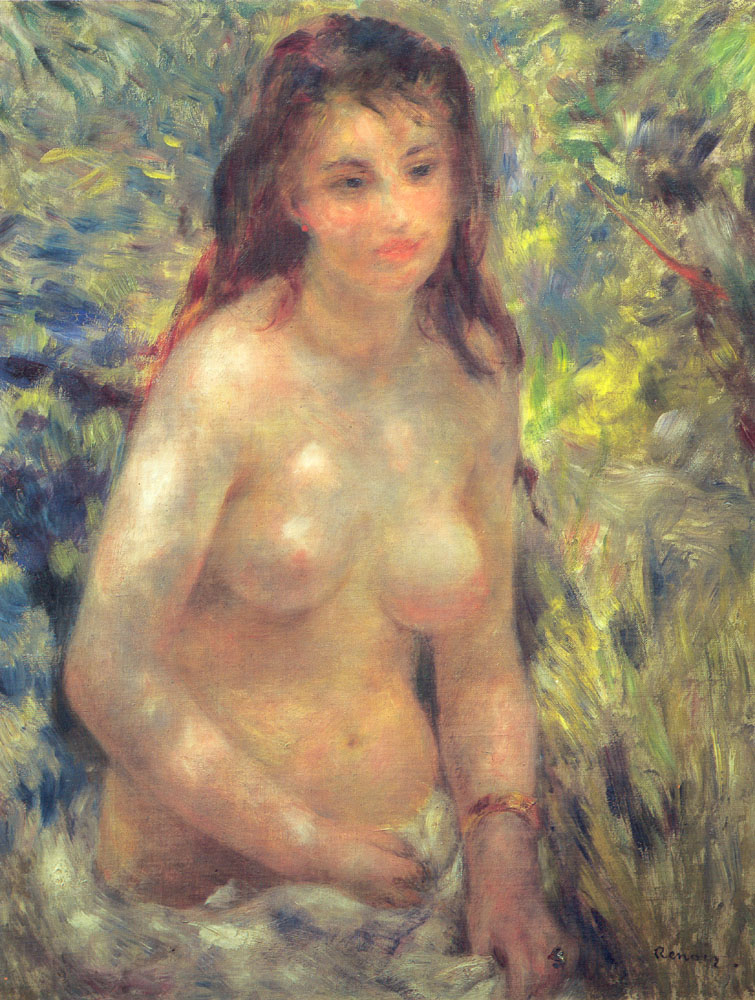 ꧁ Pierre-Auguste Renoir, Torse, effet soleil, 1875 ꧂