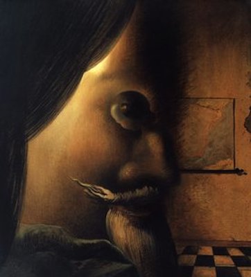 ꧁ Salvador Dali, L'Image disparaît, 1938 ꧂