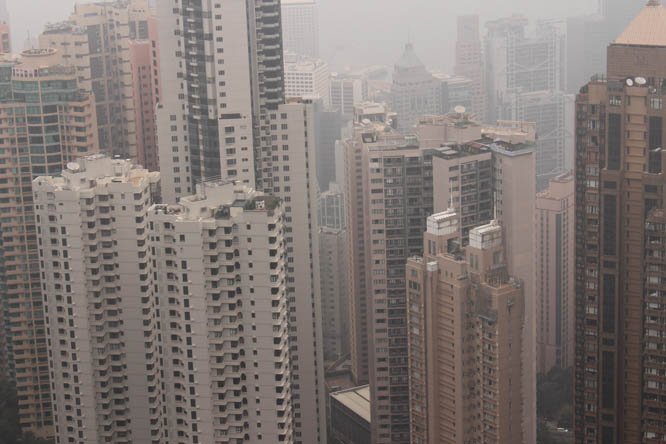 Skyscrapers in Hong Kong