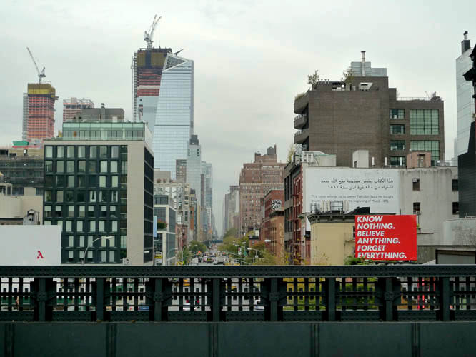 View from the Ney York City High Line