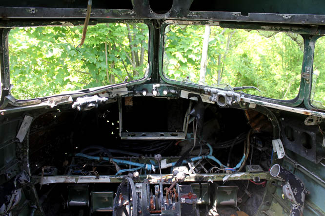 abandoned cockpit