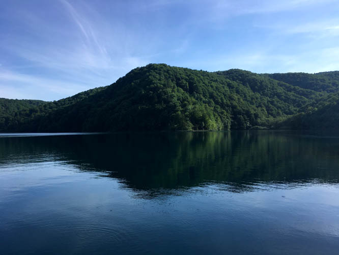 Lake at Plitvice National Park