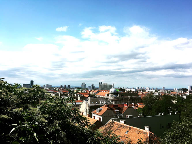 View over Zagreb