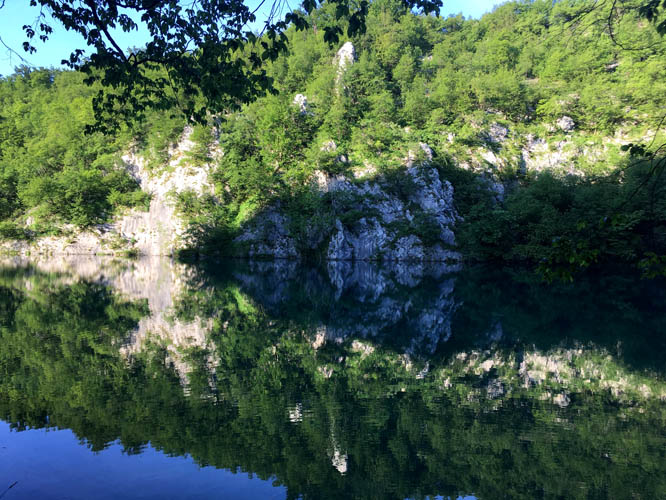 Lake at Plitvice