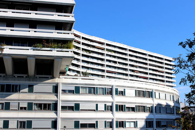 modern architecture at 15e, Paris