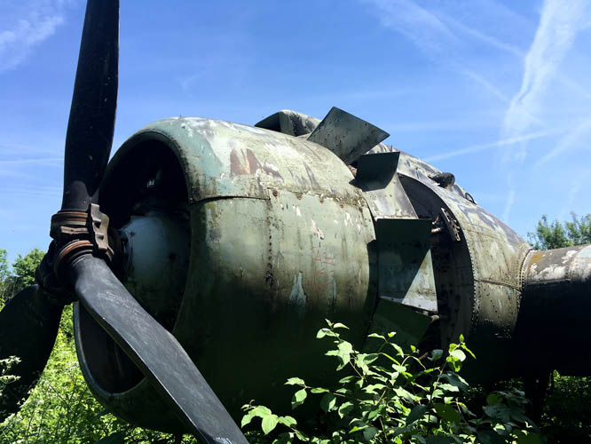 Turbine at Zeljava Air base