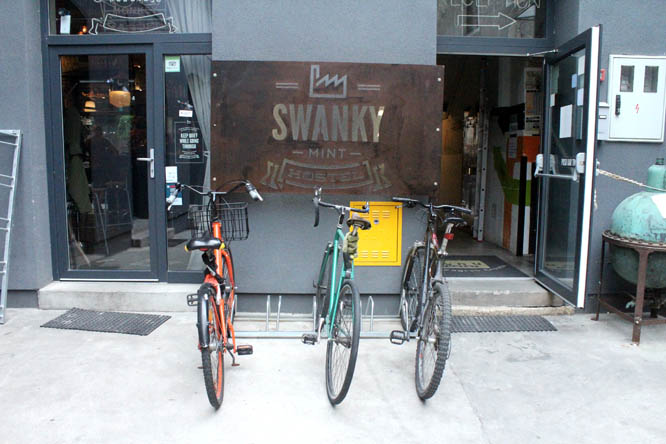 Entrance at Swanky Mint