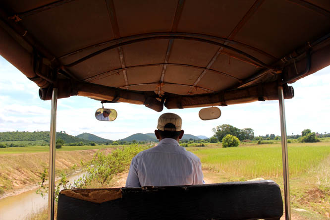 Tuk Tuk in Kampot