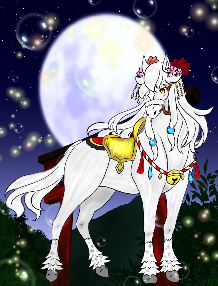 神事を担う巫女競走馬【エリット・ベリーシア】（マキバオー）