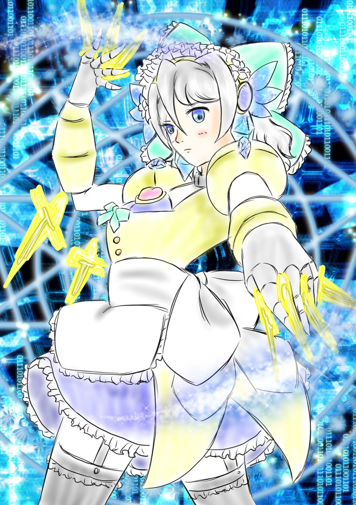 裁縫メイドロボ【ハクメ】（ロックマン）