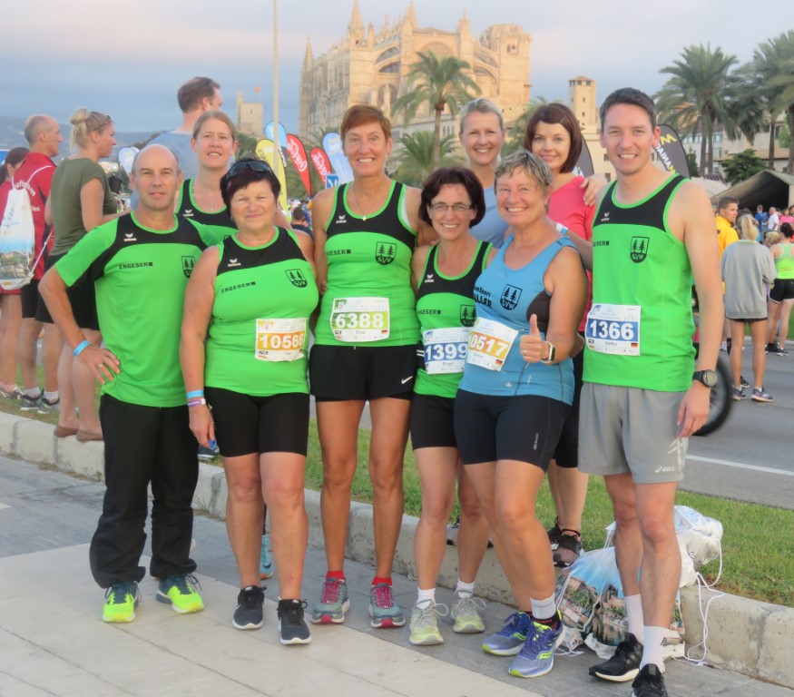 Teilnehmer beim Marathon auf Mallorca