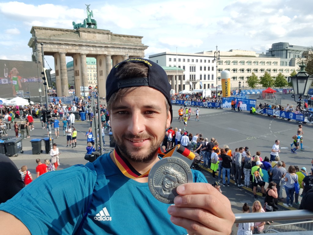 Teilnehmer beim Berlin-Marathon