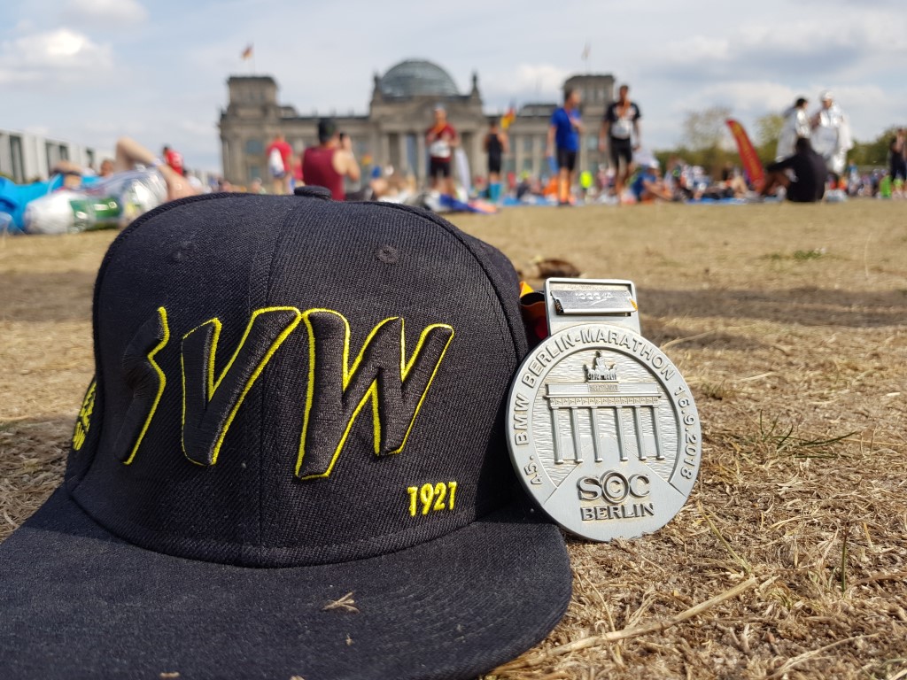 Teilnehmer beim Berlin-Marathon