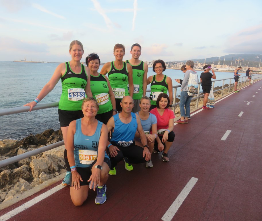 Teilnehmer beim Marathon auf Mallorca