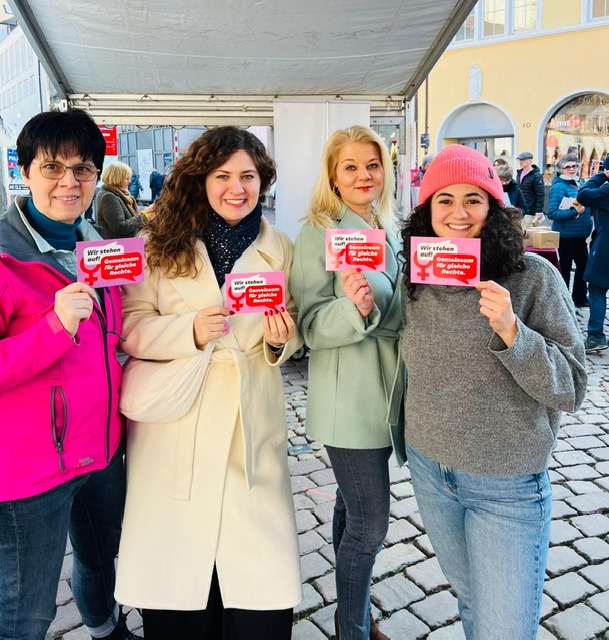 Weltfrauentag in Freiburg 2024, oder an Tagen wie diesen…*