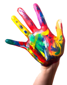 Traumatherapie Trauma Therapie Psychotherapie Psychotherapeut Psychotherapeutin Osnabrück Essen Bochum EMDR bunte Hand