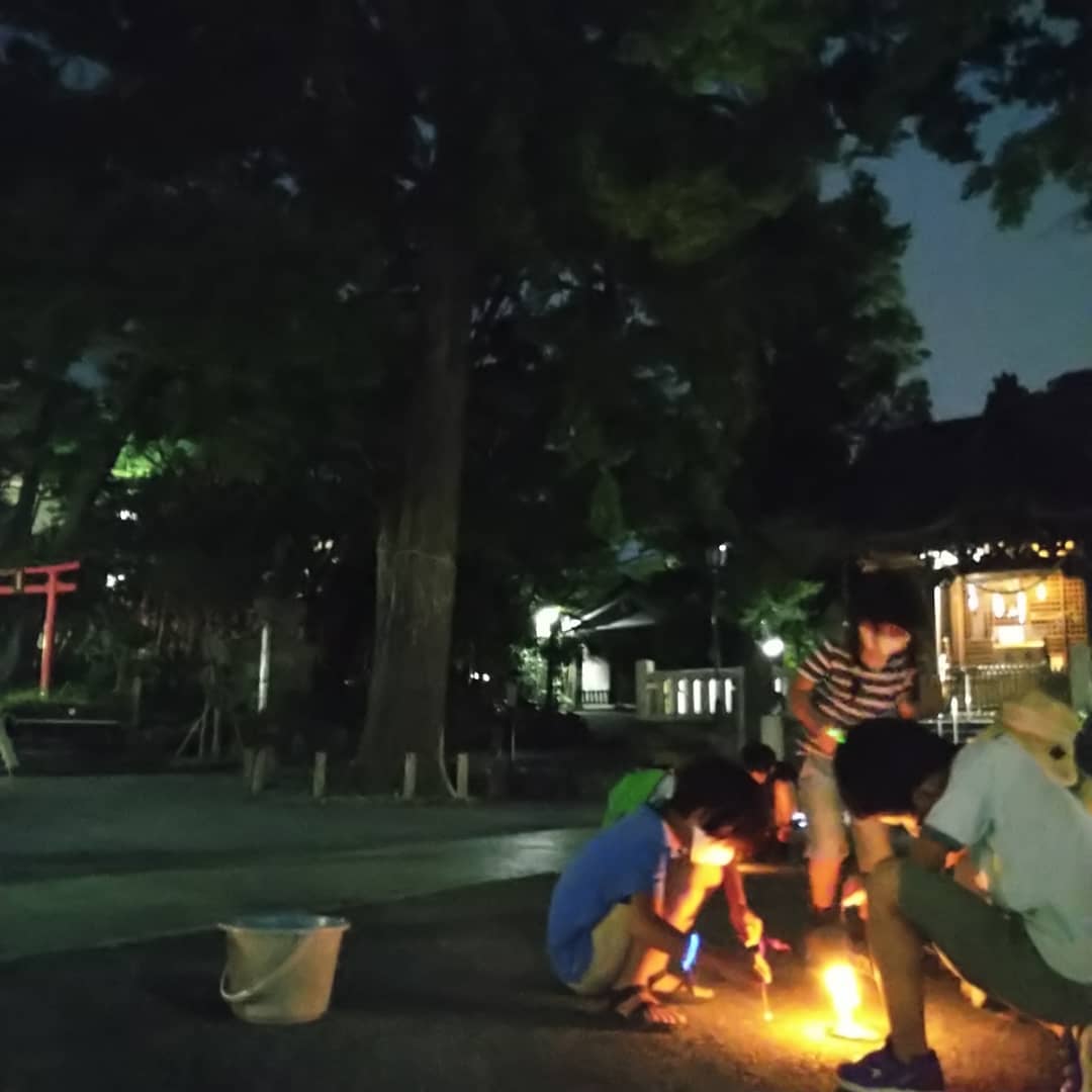 消えないように 落とさないように そーっと、そーっと。