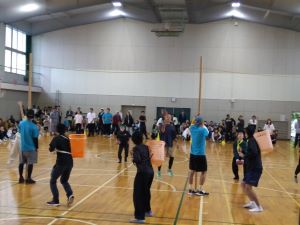 日末校下の家族大運動会