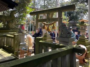 串町八幡神社愛宕神社でやけん祭り