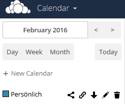 Kalender Persönlich