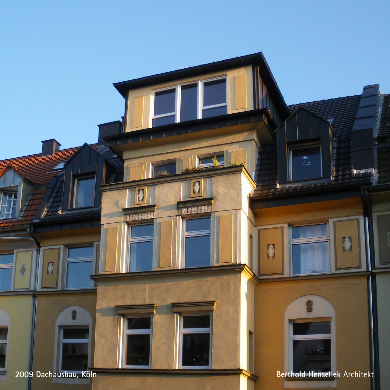 MFH Köln - Architekturbüro Hensellek - Entwurf Planung Bauen