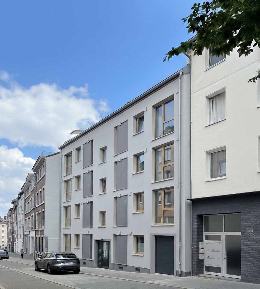 Sanierung, Umbau Mehrfamilienhaus Königstr. Aachen  Fertigstellung Sep 2025  Bauherr: Aachener Fußgängerzonen GmbH