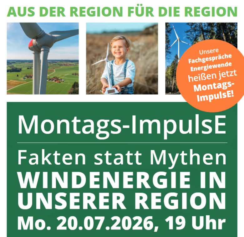 Montags-ImpulsE – Windenergie in unserer Region: Fakten statt Mythen