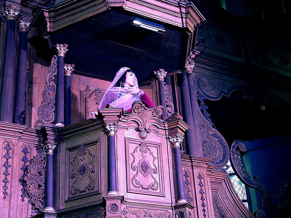 Videodreh "A Madre de Jhesu Cristo", St. Othmar, Dinker. Photo | Thomas Pietsch
