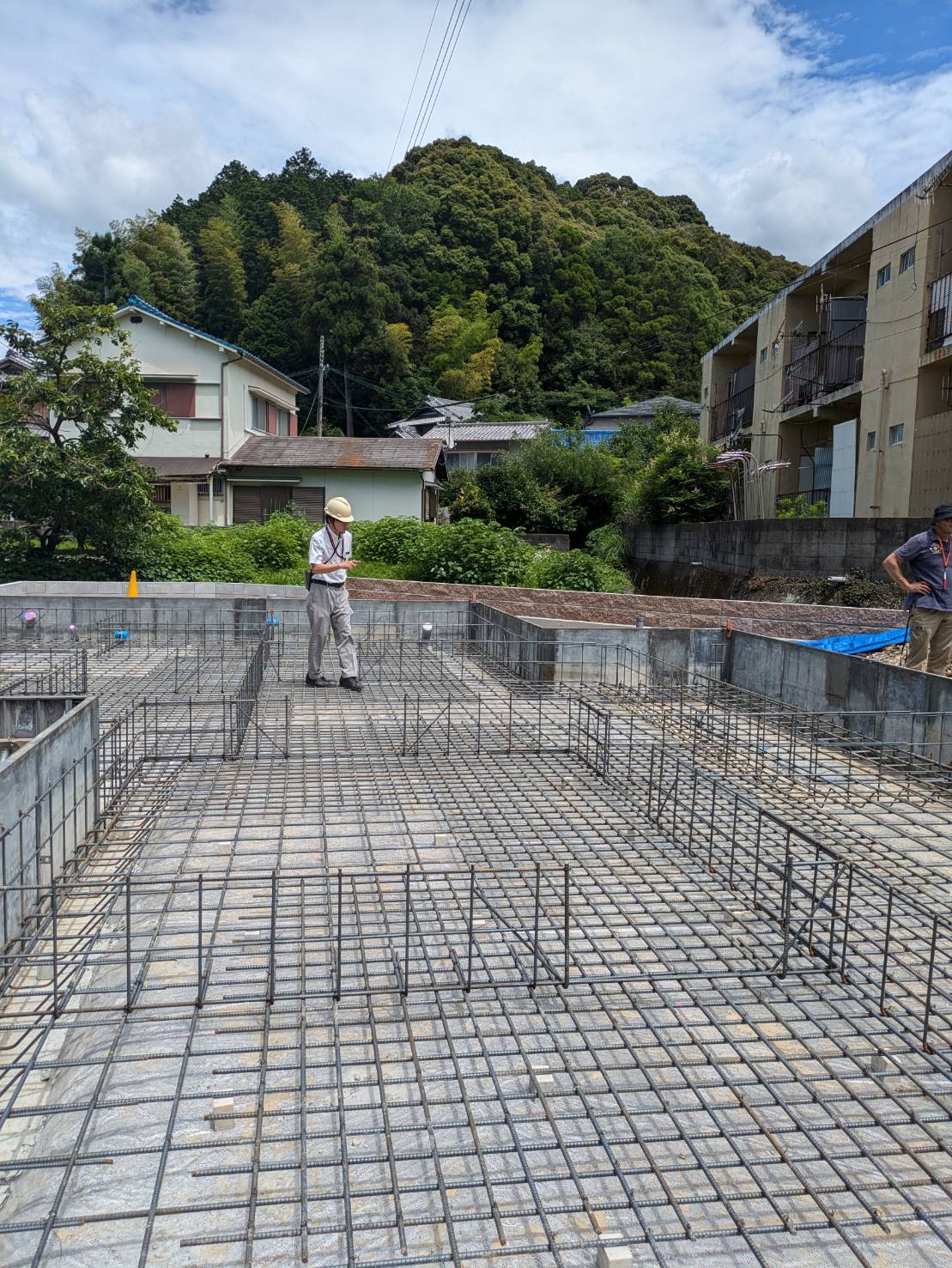 基礎配筋検査