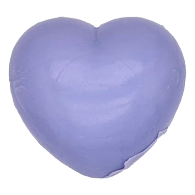 savon coeur bombé lavande