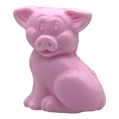 savon cochon rose