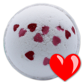 bombe de bain love hearts