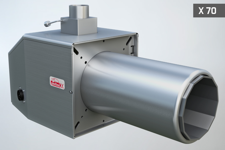 X 70 Pelletbrenner, Pellet burner, Brûleur à granulés PELLET