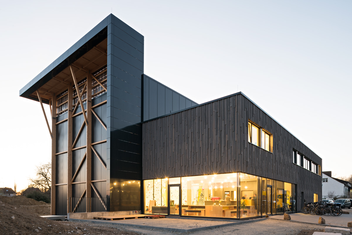 EnergieWände Kletterhalle Weimar