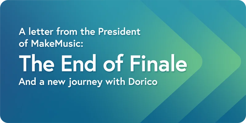 Finale が終了だなんて…。【Finale 開発終了】