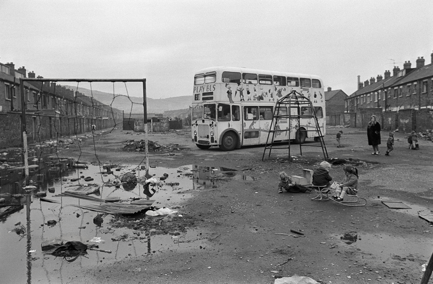 &#169Christine Spengler - Irlande du Nord. Belfast, 1978.