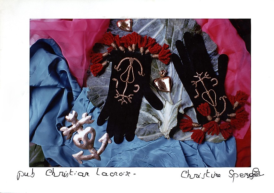 Christine Spengler. Portraits. Pub pour Christian Lacroix