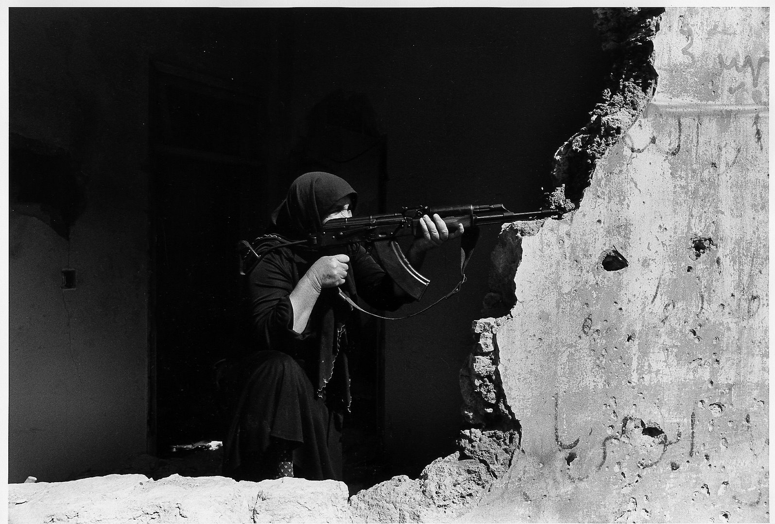 ©Christine Spengler - Liban. Beyrouth-Ouest. 1982