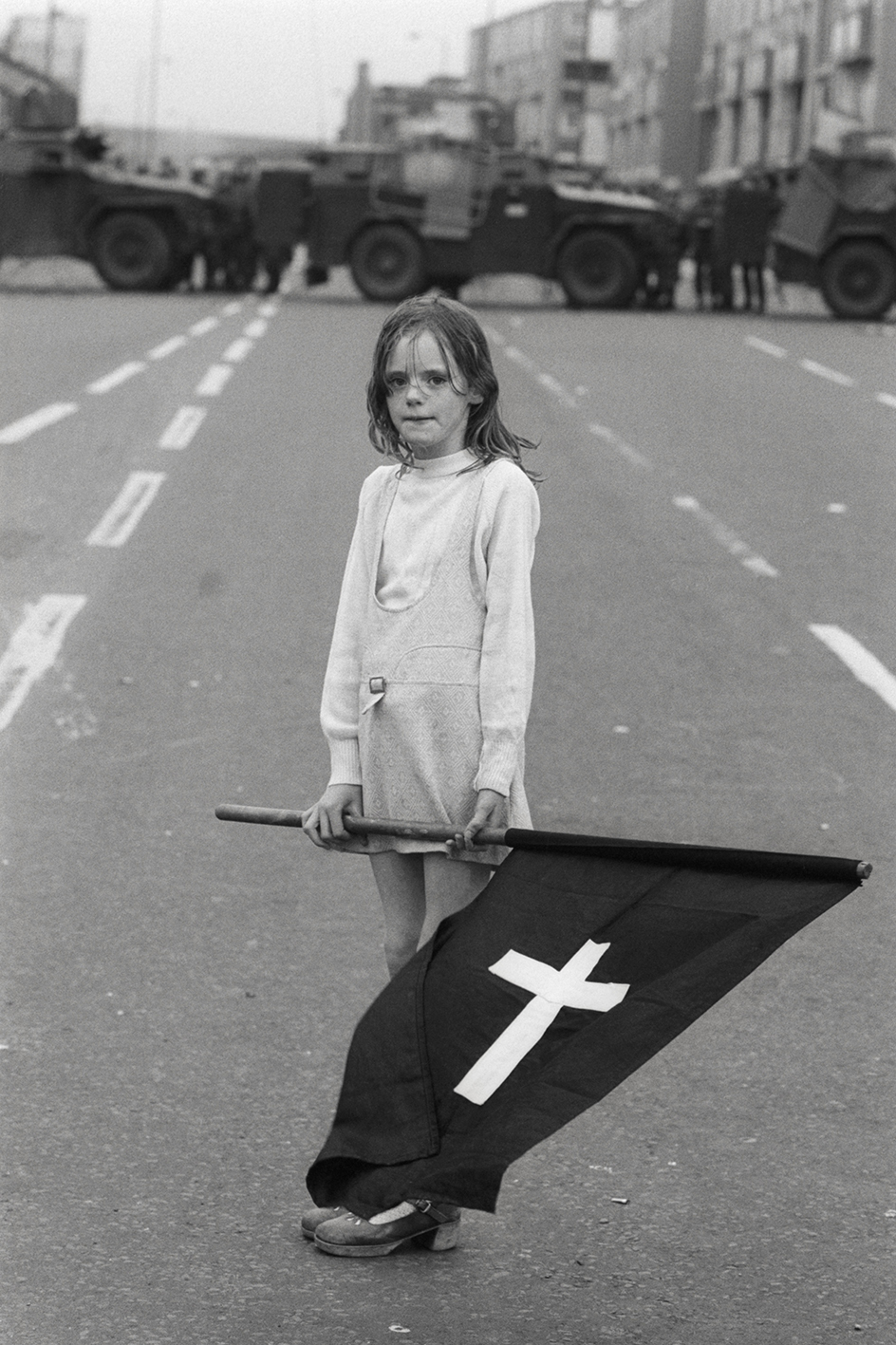 &#169Christine Spengler - Irlande du Nord. Londonderry, 1987.