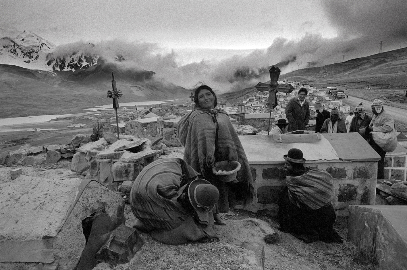 &#169Christine Spengler - Bolivie, 1982. Milluni.