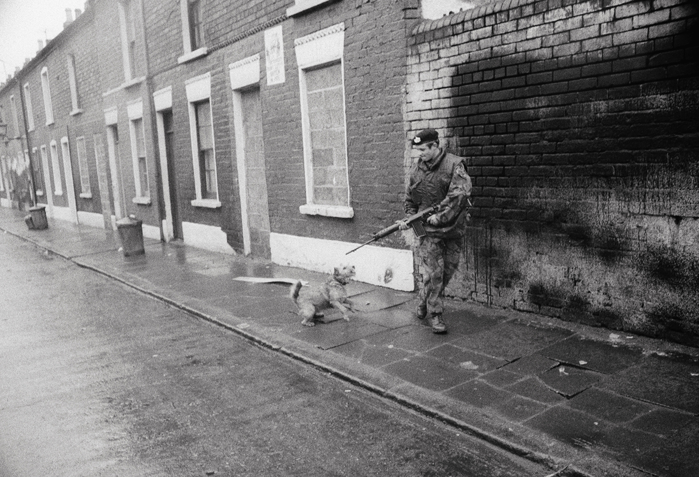 &#169Christine Spengler - Irlande du Nord. Belfast, 1972.