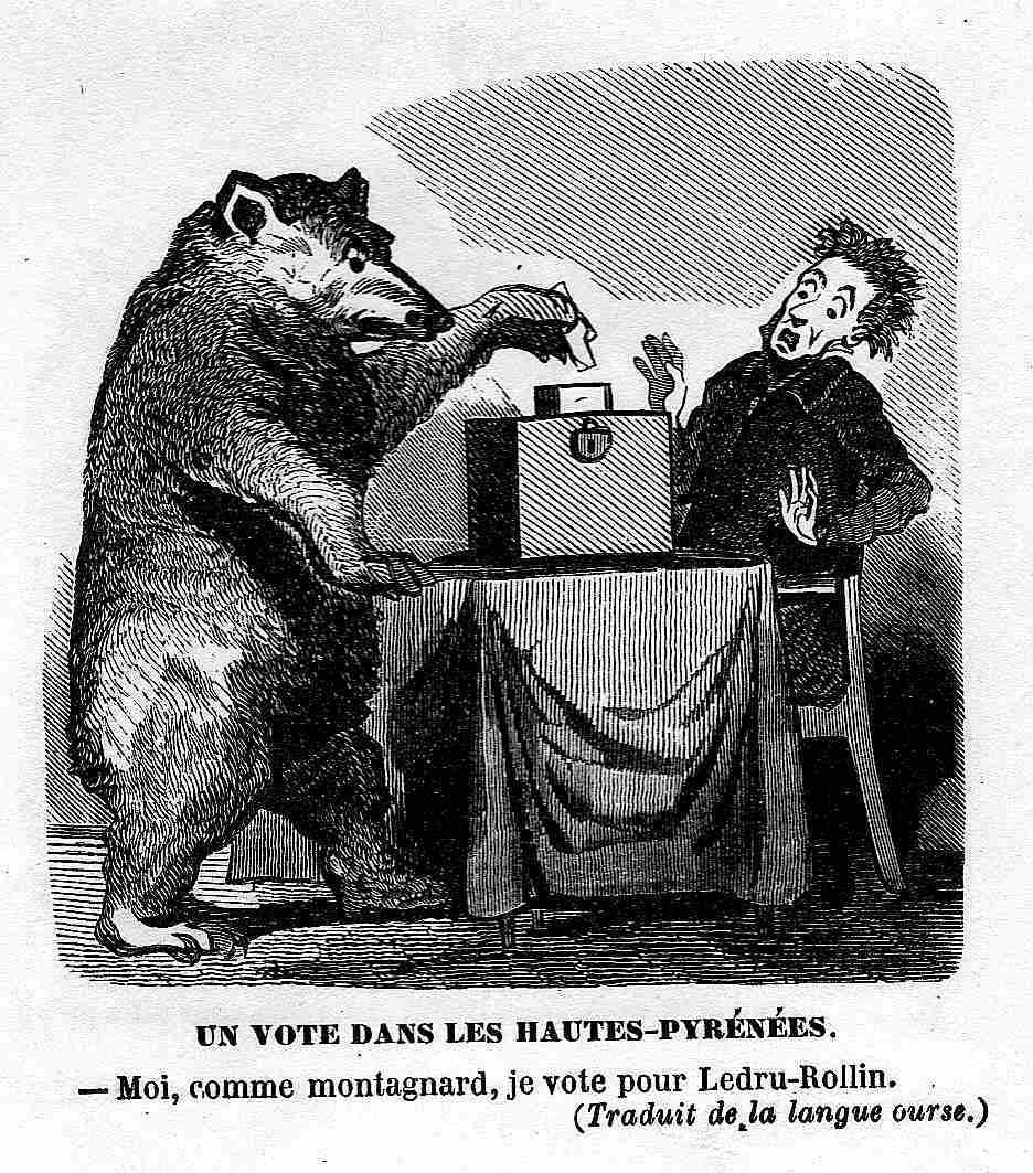 Caricature politique 1849