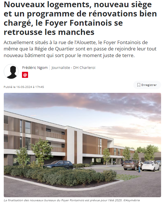 Article de presse DH 