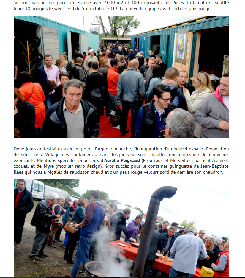 Lyon People - Inauguration du village des containers