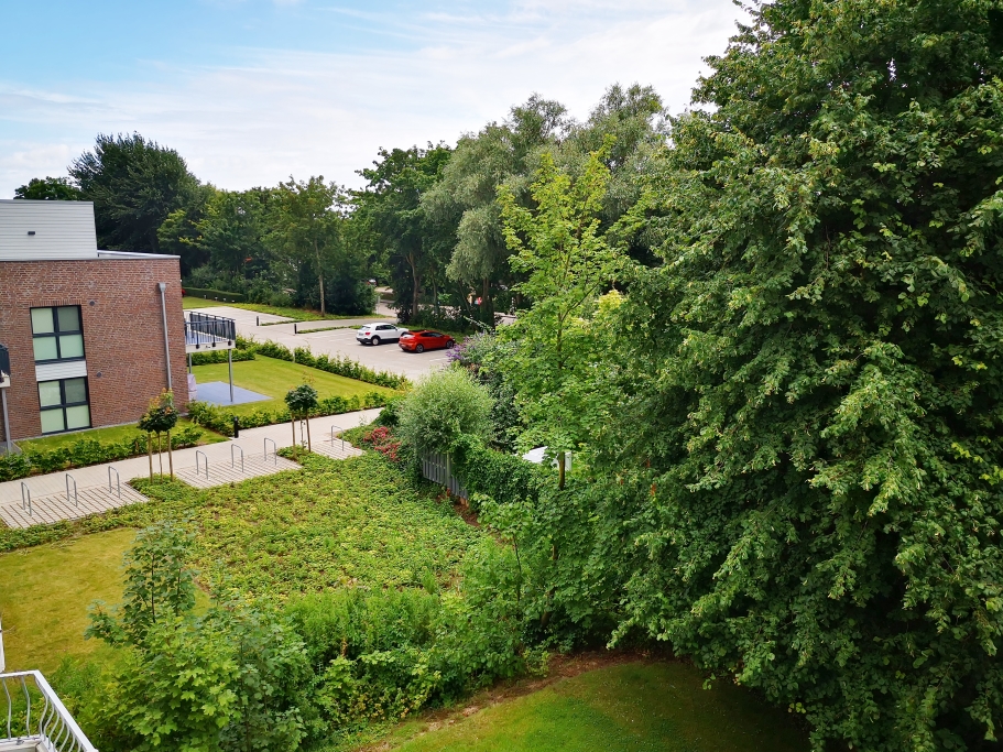 Umgebung vom Balkon