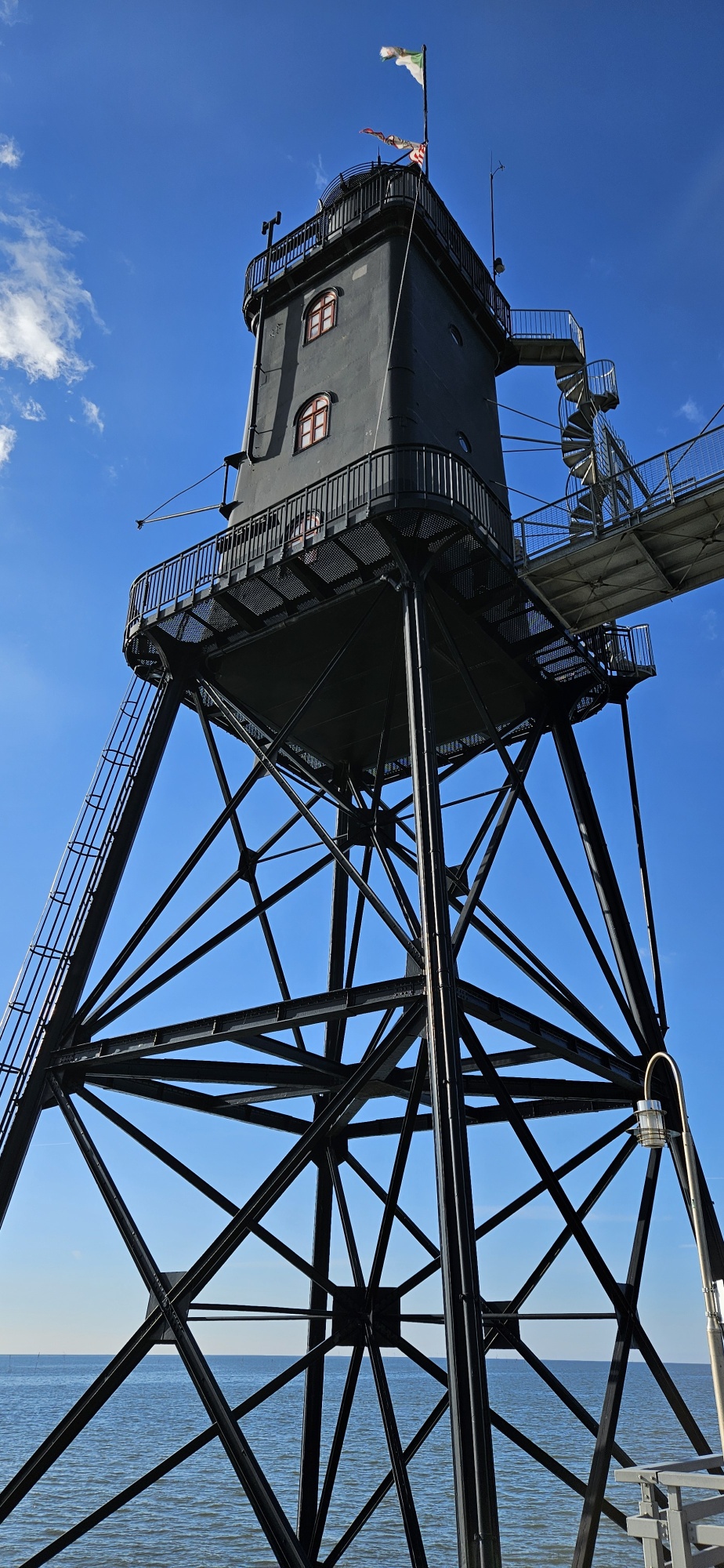 Wahrzeichen von Dorum-Neufeld Leuchturm "Obereversand"
