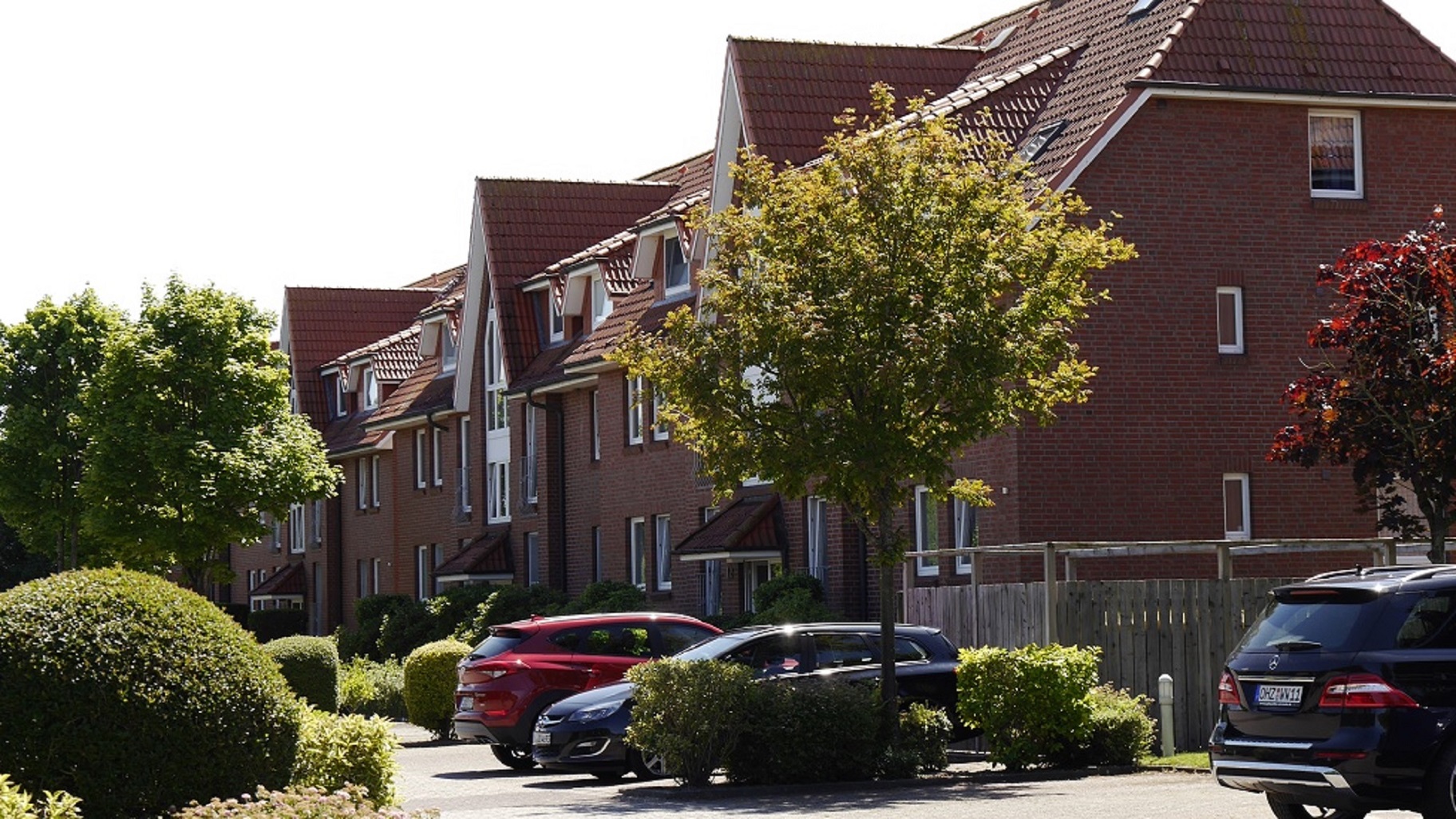 reservierter Parkplatz zu jeder Wohnung